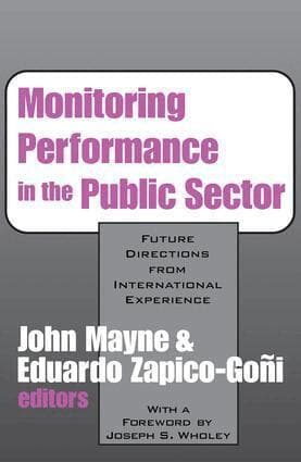 Monitoring Performance in the Public Sector