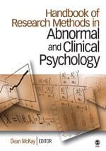 Handbook of Research Methods in Abnormal and Clinical Psychology