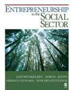 Entrepreneurship in the Social Sector