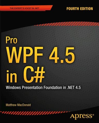 Pro WPF 4.5 in C#