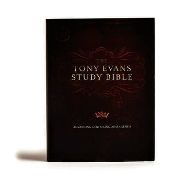 CSB Tony Evans Study Bible, Hardcover