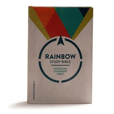 CSB Rainbow Study Bible, Hardcover
