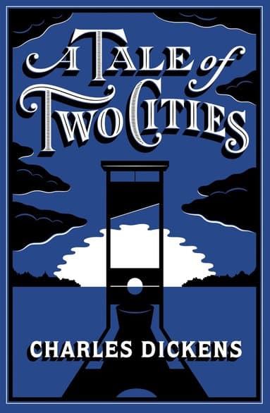 Omslag till boken Tale of Two Cities av Charles Dickens