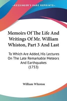 William Whiston best book