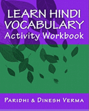 Learn Hindi Vocabulary Activity Workbook