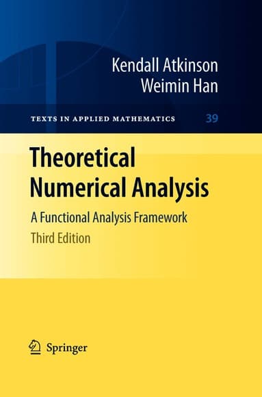 Theoretical Numerical Analysis