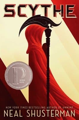 Omslag till boken Scythe av Neal Shusterman