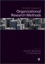 SAGE Handbook of Organizational Research Methods