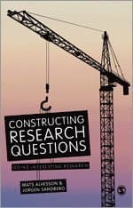 Omslag till boken Constructing Research Questions av Mats Alvesson