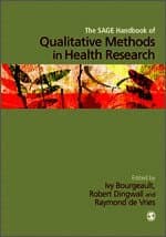 SAGE Handbook of Qualitative Methods in Health Research