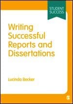 Writing Successful Reports and Dissertations