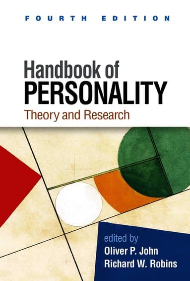 Handbook of Personality, Fourth Edition