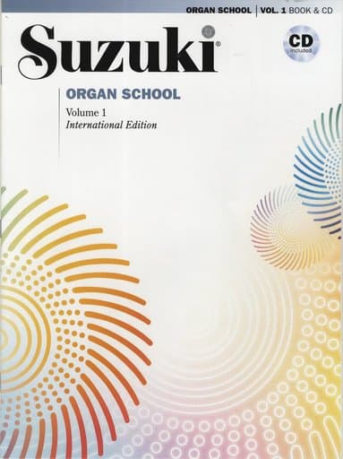Suzuki Organ school vol 1 bk/cd