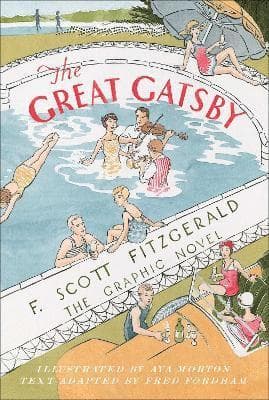 Omslag till boken Great Gatsby av F. Scott Fitzgerald