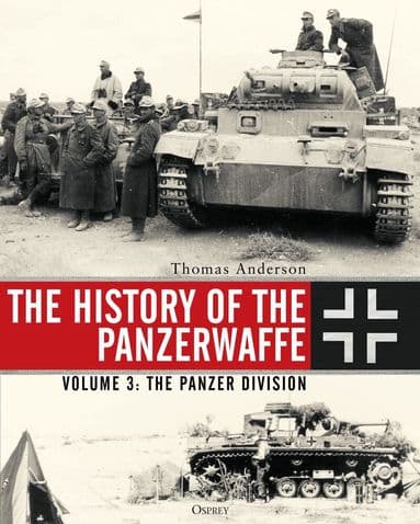 Omslag till boken History of the Panzerwaffe av Thomas Anderson