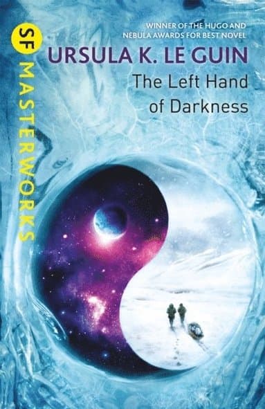 Omslag till boken Left Hand of Darkness av Ursula K. Le Guin
