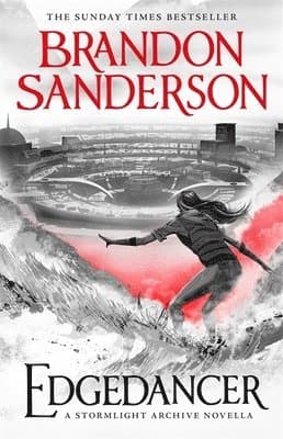 Omslag till boken Edgedancer av Brandon Sanderson