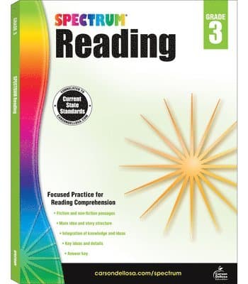 Spectrum Reading Workbook Grade 3