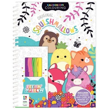 Kaleidoscope Colouring Squishmallows