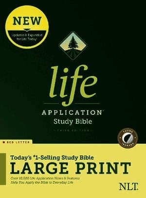 NLT Life Application Study Bible, Third Edition, Large Print