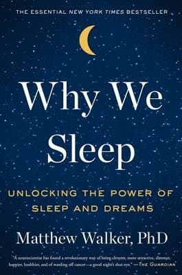 Omslag till boken Why We Sleep av Matthew Walker