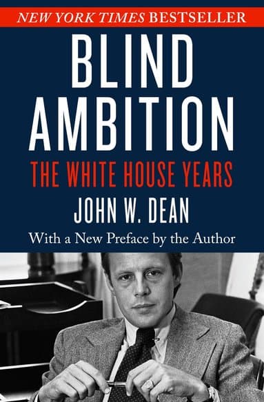 Omslag till boken Blind Ambition av John W. Dean