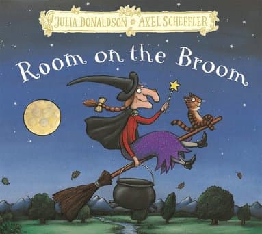 Omslag till boken Room on the Broom av Julia Donaldson