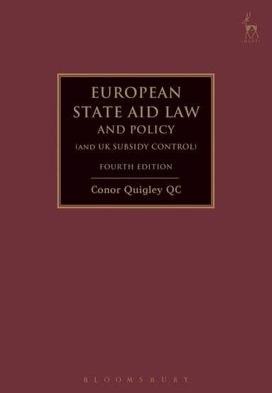 European State Aid Law and Policy (and UK Subsidy Control)