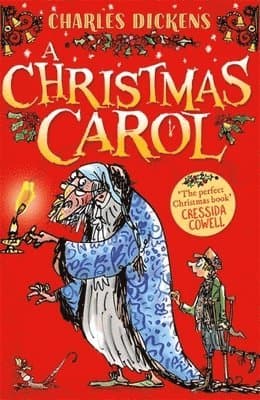 Omslag till boken Christmas Carol av Charles Dickens