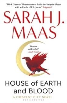 Omslag till boken House of Earth and Blood av Sarah J. Maas