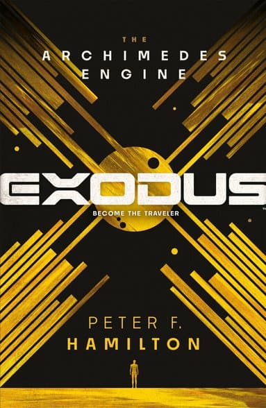 Omslag till boken Exodus: The Archimedes Engine av Peter F. Hamilton