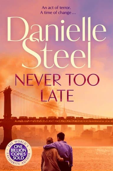 Omslag till boken Never Too Late av Danielle Steel