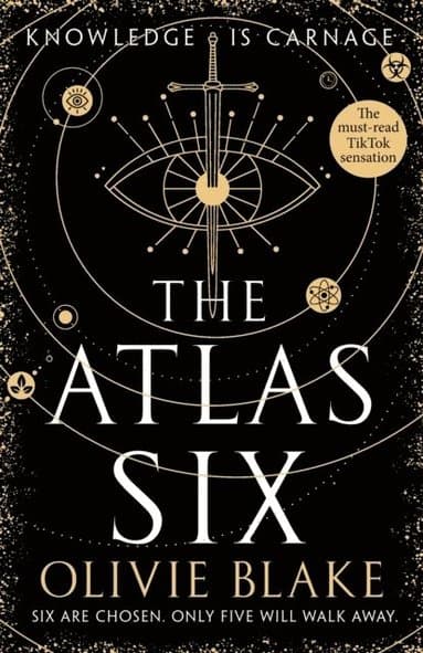 Omslag till boken The Atlas Six av Olivie Blake