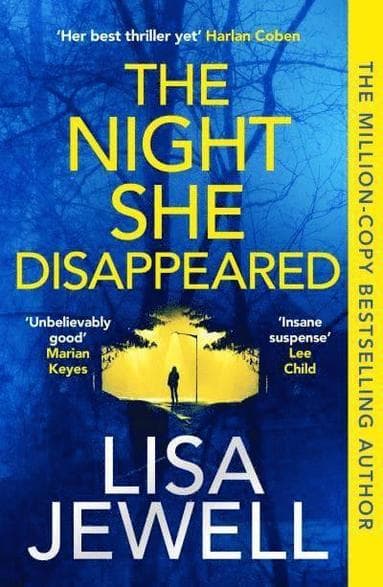 Omslag till boken The Night She Disappeared av Lisa Jewell