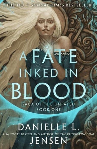 Omslag till boken Fate Inked in Blood av Danielle L. Jensen