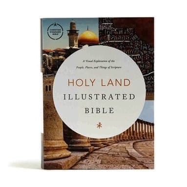 CSB Holy Land Illustrated Bible, Hardcover