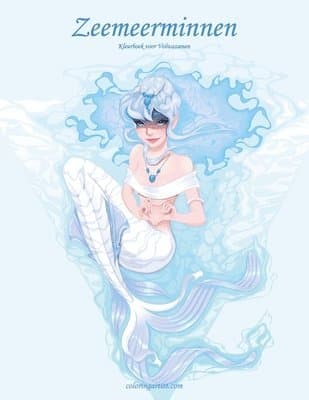 Zeemeerminnen Kleurboek voor Volwassenen 1