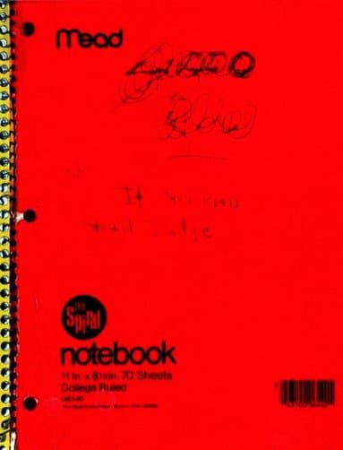 Kurt Cobain Journals