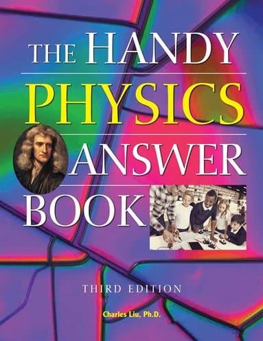Omslag till boken Handy Physics Answer Book av Charles Liu