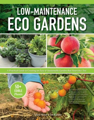 Omslag till boken Low-Maintenance Eco Gardens av Fred Meyer