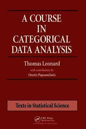 Course in Categorical Data Analysis