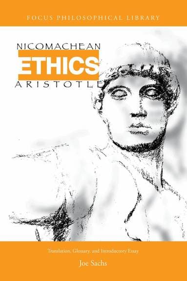 Omslag till boken Nicomachean Ethics av Aristotle