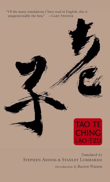 Omslag till boken Tao Te Ching av Lao Tzu