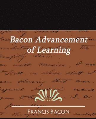 Bacon Advancement of Learning