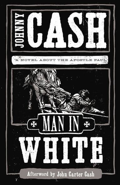 Omslag till boken Man in White av Johnny Cash