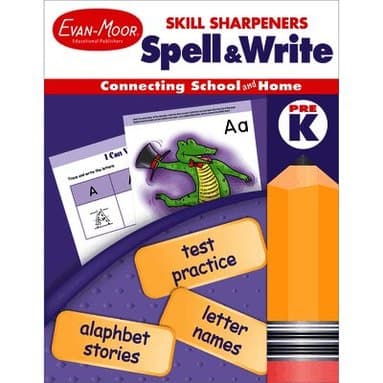 Skill Sharpeners: Spell & Write Grade Pre-K