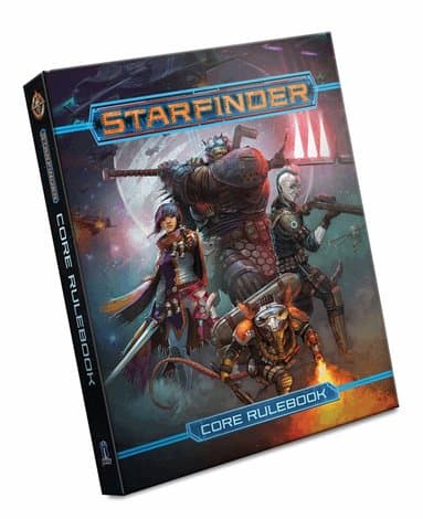 Omslag till boken Starfinder Roleplaying Game: Starfinder Core Rulebook av James L. Sutter