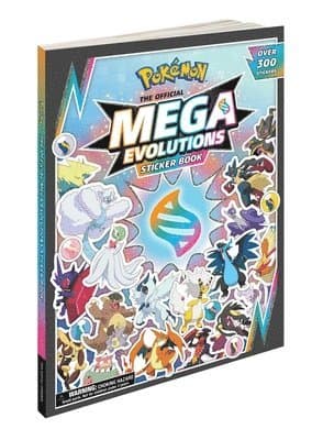 Pokémon the Official Mega Evolutions Sticker Book
