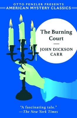 Omslag till boken Burning Court av John Dickson Carr