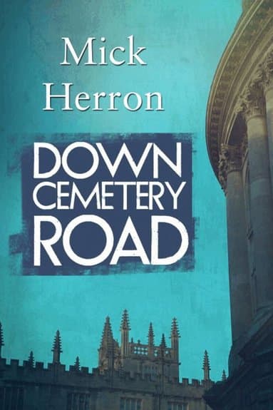 Omslag till boken Down Cemetery Road av Mick Herron